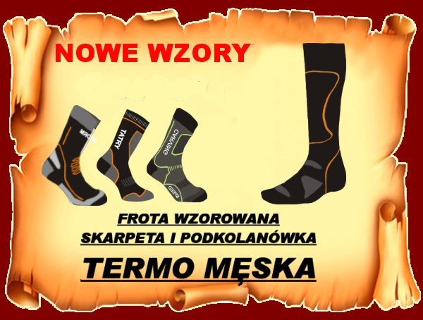 skarpety, frota, bielizna, hurtownia skarpet bielizny, Garniturwka bezuciskowa